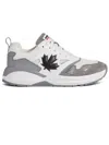 Dsquared2 Panelled Chunky Sneakers In White/grey