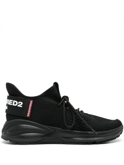 Dsquared2 Dash Sneakers In Black