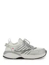 Dsquared2 Dsquared Multicolor Fabric, Mesh And Rubber Dash Sneakers In White