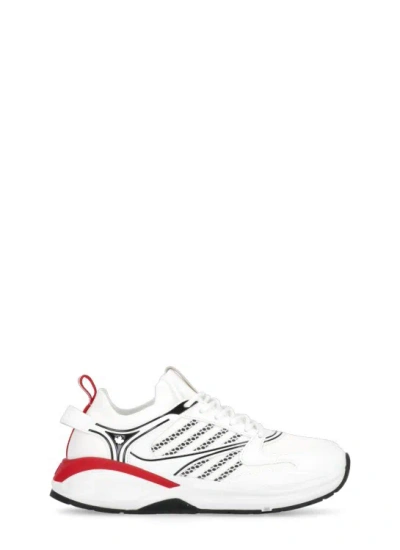 Dsquared2 X Dash Panelled Low-top Sneakers In Multi