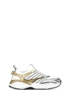 Dsquared2 Dash Panelled Mesh Sneakers In White