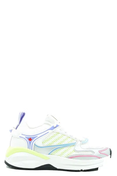 DSQUARED2 DASH WHITE MULTICOLOR SNEAKER