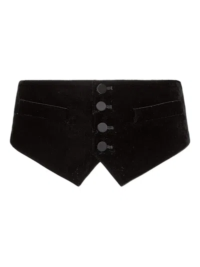 Dsquared2 Db Evening Waist Coat In Black