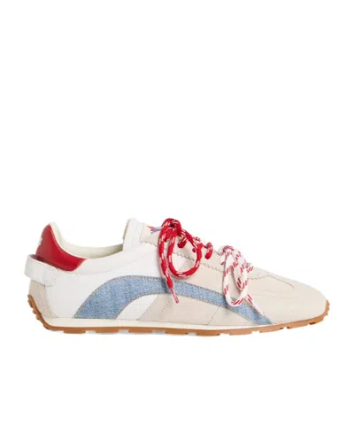 Dsquared2 Dc-642 Lace-up Low-top Sneakers In White