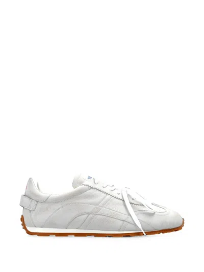 Dsquared2 Dc-642 Leather Sneakers In Gray