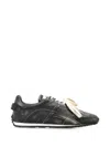 Dsquared2 Dc-642 Leather Sneakers In Black