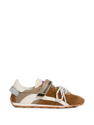 Dsquared2 Dc-642 Sneakers In Brown