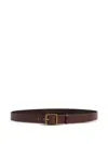 Dsquared2 Debossed-logo Belt In Brown