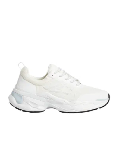 Dsquared2 Debossed-logo Sneakers In White