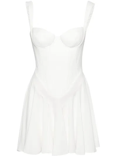 Dsquared2 Deena Mini Dress In Weiss