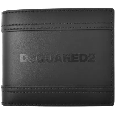 Dsquared2 Deep Leather Wallet Black
