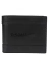 Dsquared2 Embossed Wallet In Nero