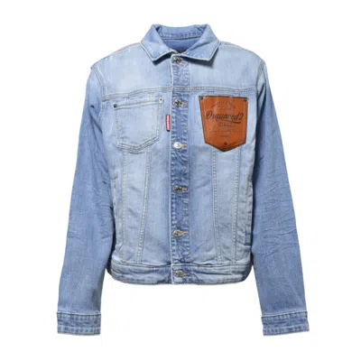 Dsquared2 Kids Coats In Blue
