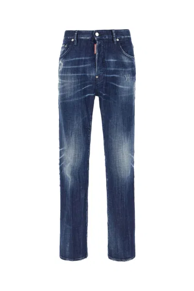 Dsquared2 Denim 642 Jeans In Navy Blue