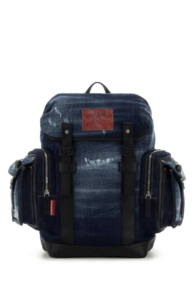 Dsquared2 Denim Backpack