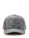 Dsquared2 Denim Baseball Cap In Denim