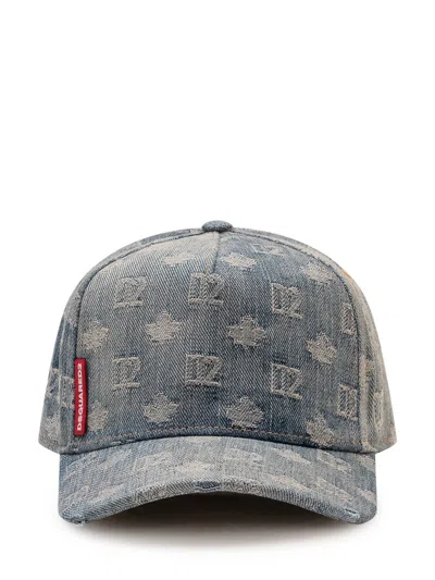 Dsquared2 Denim Baseball Cap