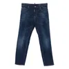 Dsquared2 Button-fastening Jeans In Blue