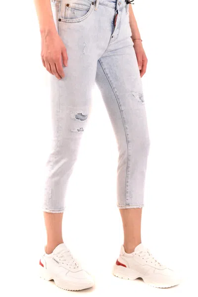 Dsquared2 Stylish Denim Jeans For Women In Blue