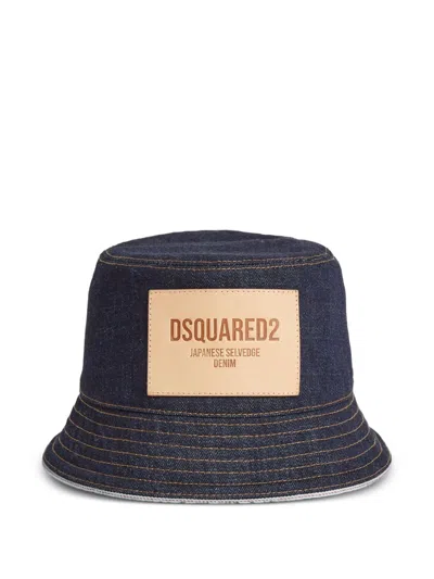 DSQUARED2 DENIM BUCKET HAT