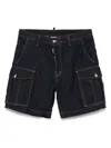Dsquared2 Cargo Shorts In Blue