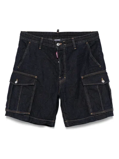 DSQUARED2 DENIM CARGO SHORTS