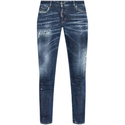 DSQUARED2 DENIM CROPPED JEANS