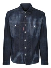 DSQUARED2 DENIM DARK BLUE SHIRT