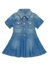 Dsquared2 Denim Dress In Blue