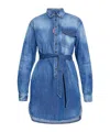 Dsquared2 Denim Dress In Blue