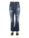 Dsquared2 Dsquared Stretch Denim Jeans In Blue