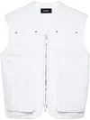 Dsquared2 Denim Gilet In White