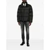 Dsquared2 Quilted Down Down Jacket In Gray