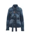 Dsquared2 Dsquared 9 To 5 Jean Shirt In Blue