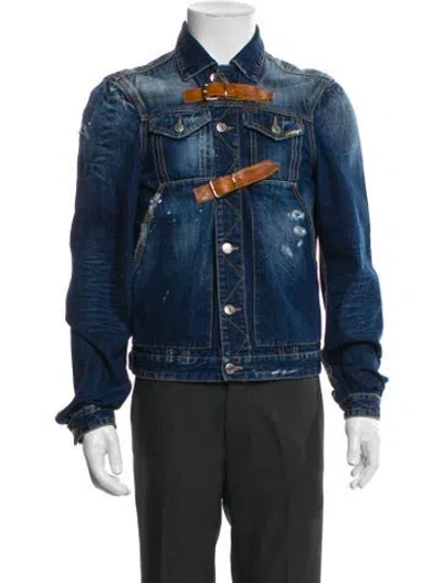 Pre-owned Dsquared2 Denim Jacket In Blue