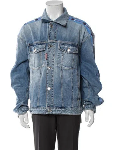 Pre-owned Dsquared2 Denim Jacket In Blue
