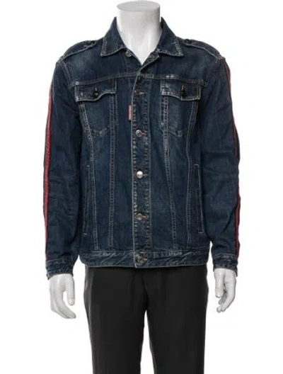 Pre-owned Dsquared2 Denim Jacket In Blue