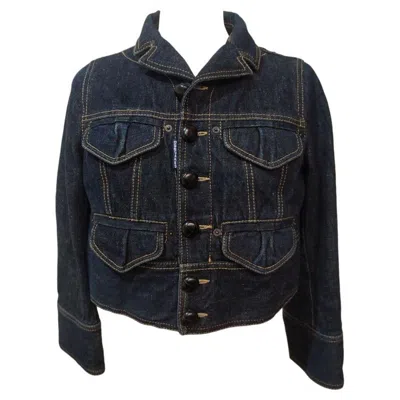 Pre-owned Dsquared2 Denim Jacket Size 40 In Black