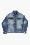 Dsquared2 Denim Jacket With Double Breast Pocket