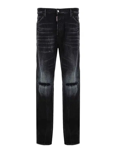 DSQUARED2 JEANS BOOT-CUT - NEGRO