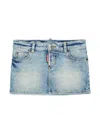 Dsquared2 Denim Mini Skirt In Blue