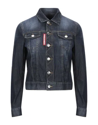 Dsquared2 Denim Outerwear In Blue