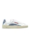 Dsquared2 Denim Panel Sneakers In White