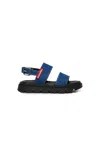 Dsquared2 Sandali Platform In Denim In Blue