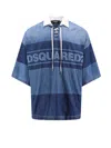 DSQUARED2 DSQUARED2 DENIM RUGBY POLO SHIRT