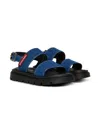 Dsquared2 Sandali Platform In Denim In Blue