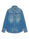 Dsquared2 Klassisches Jeanshemd In Blau