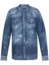 Dsquared2 Denim Shirt In Blau
