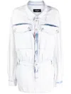 Dsquared2 Denim Dress Dsquared Clothing Blue In Clear Blue