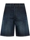 Dsquared2 Denim Shorts In 蓝色